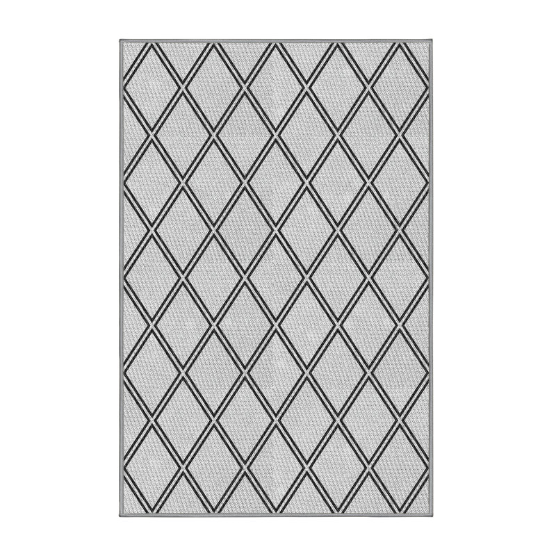 Geometric Indoor Rug, Rectangle 8' x 10'