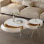 Table basse simple de style crème moderne