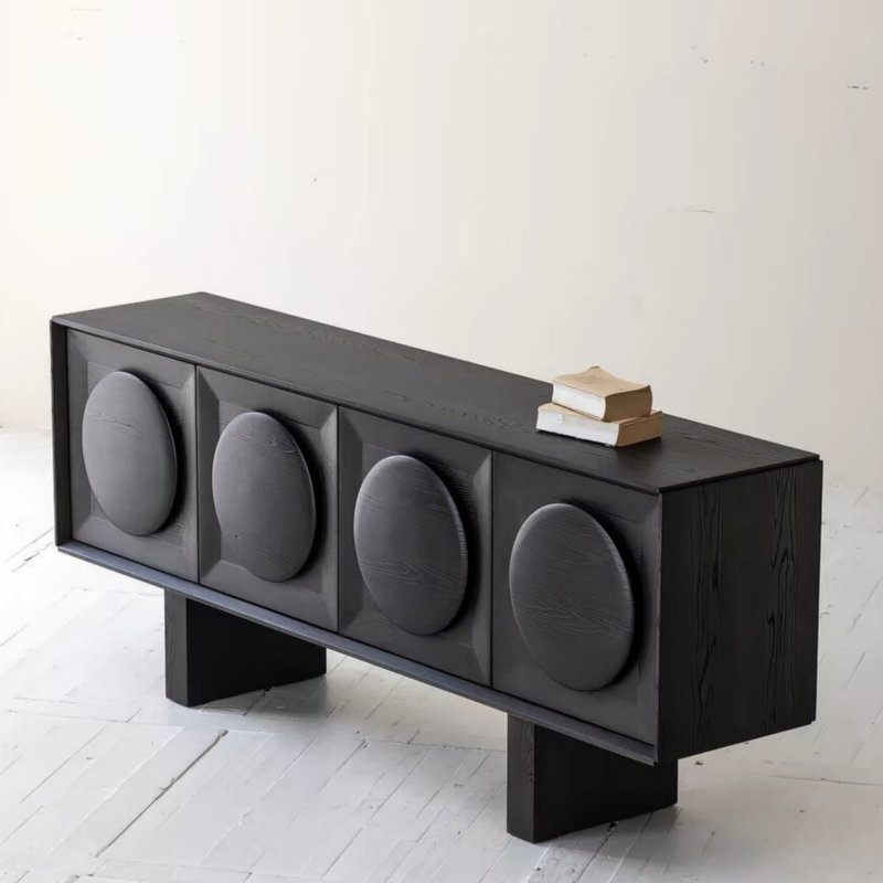 Buffet noir simple
