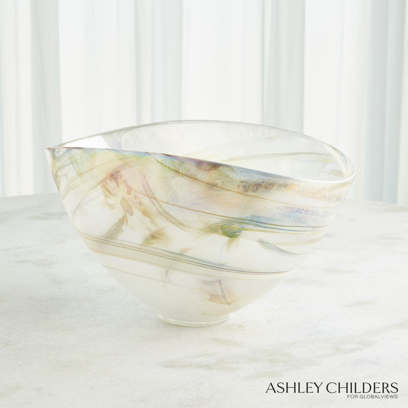 Maura Oval Bowl-Lg, 10" H x 17" W x 11.25" D