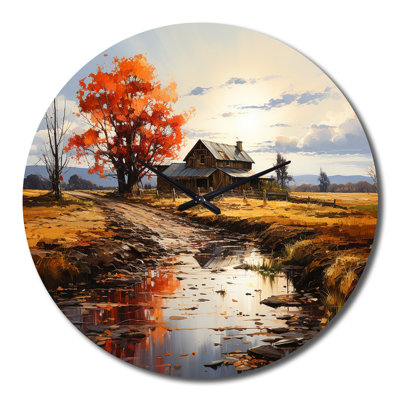 Horloge murale Barns