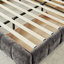 Upholstered Bed with Thick Fabric, Floor Bed-122900085-110263131-111530401