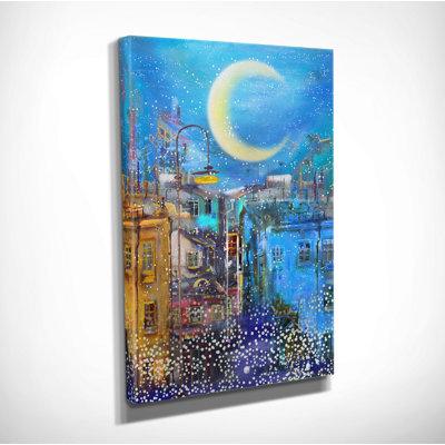 Superbe peinture sur toile décorative, 11,8 po x 15,7 po | 60% coton / 40% polyester, structure en bois durable | L'impression numérique vibrante, parfaite pour les amateurs de décoration intérieure et d'art, ajoute de l'élégance à tout espace