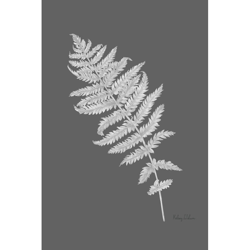 Miran Neutre fougère noir I, H 36 po x l 24 po x P 1,25 po, Gris / blanc