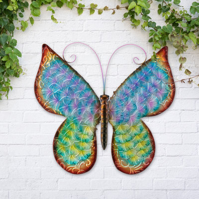 20"L Metal Butterfly Wall Décormetal Thickness: 0.2-0.3Mm