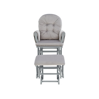 Mason Glider With Ottoman