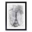 A Moody Eiffel Tower In Paris France - Single Picture Frame Painting on MDF-56868283-56868288