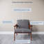 Fauteuil de 27,55 po de large Esai-1486770671