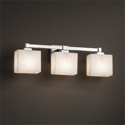 Barre d'éclairage de salle de bain 3 lumières Brey