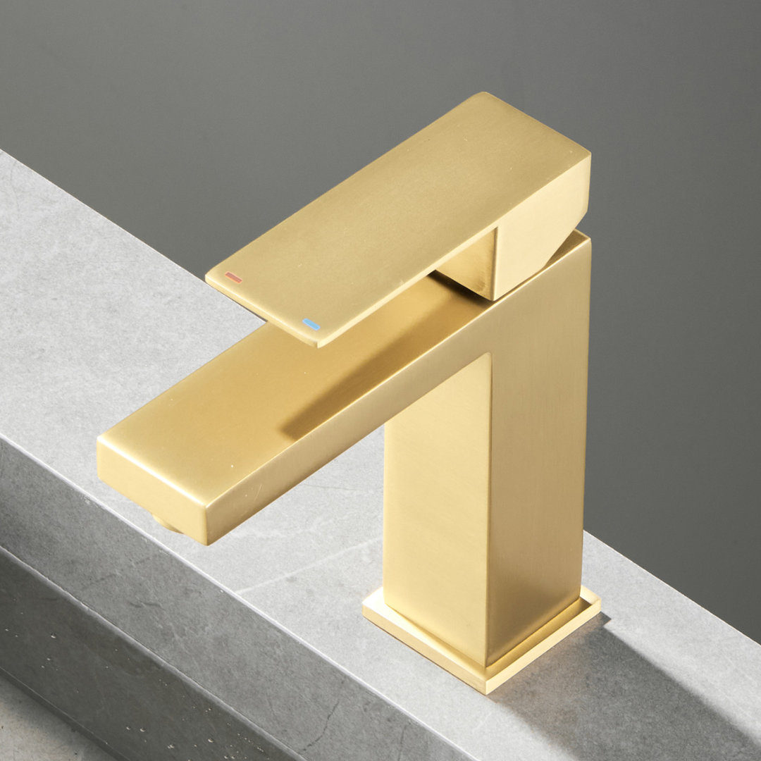 Single-Hole Single-handle Bathroom Faucet uptap 