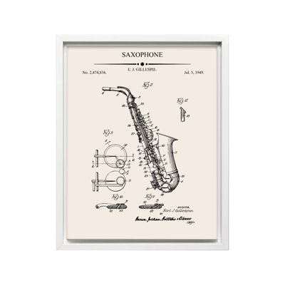 Plan du saxophone