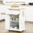 Rolling Kitchen Island Cart For Efficient Kitchen Organization