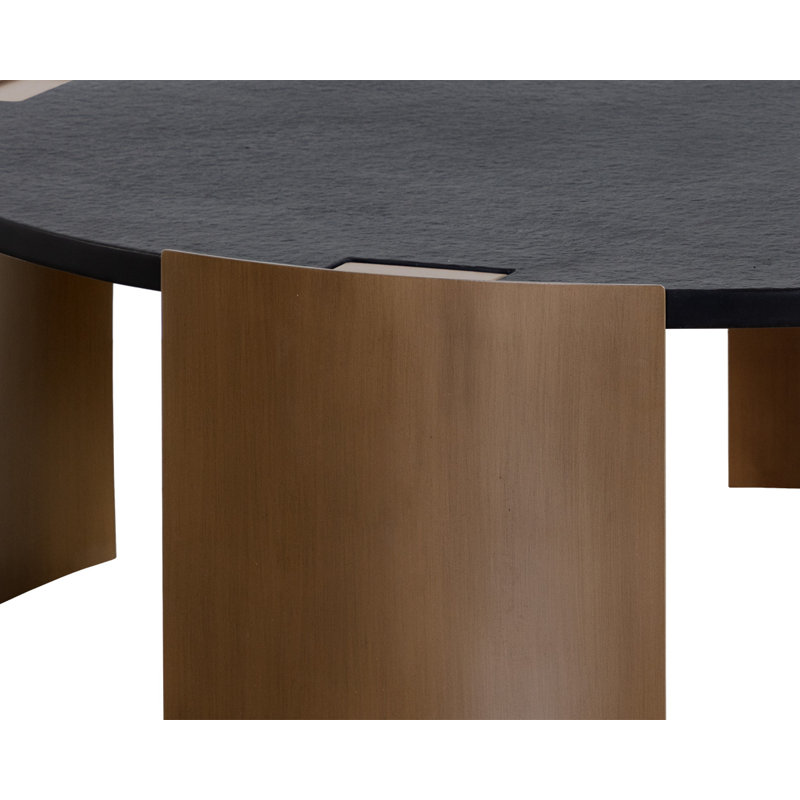 Table basse Mikaial - Noir, Noir, noir, noir, noir