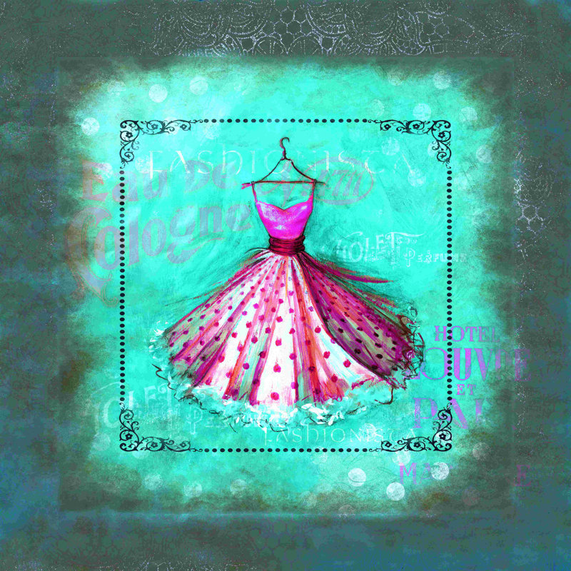 Robe Fashionista, H 12 po x l 12 po