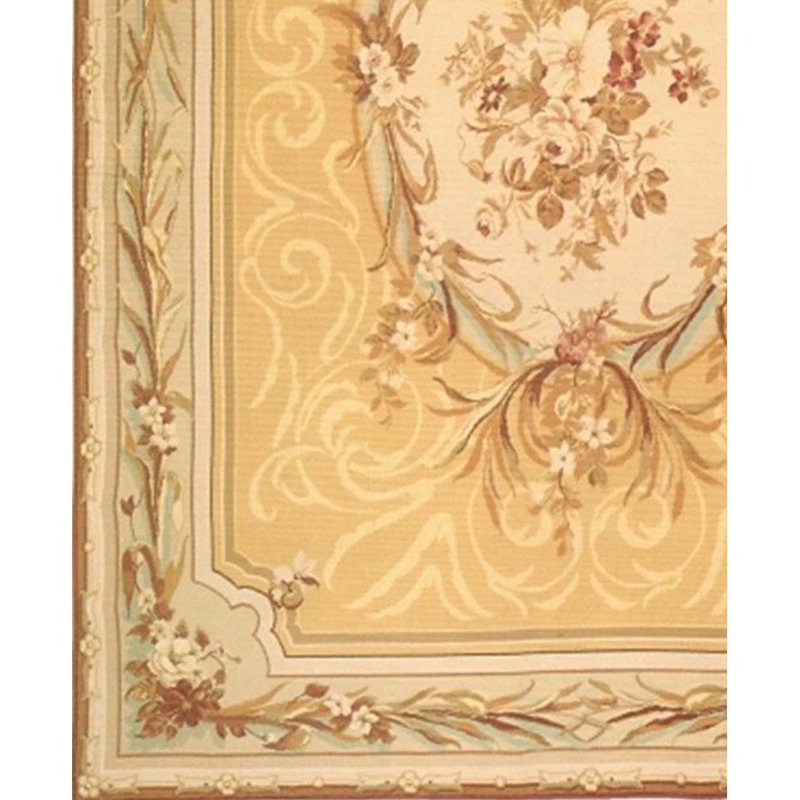Hand Woven Wool Oriental Area Rug, Rectangle 8'10" x 12'1"