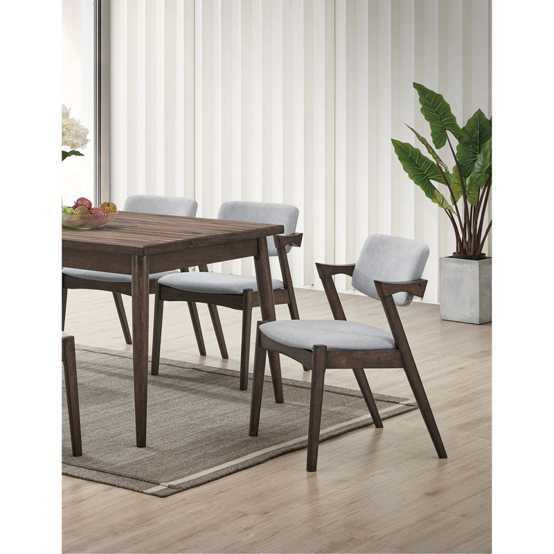 Ensemble de chaises de salle à manger de style Mid-Century 2 pièces