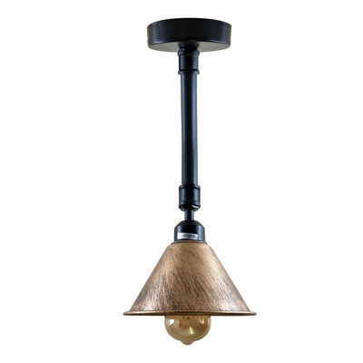 Schweiger 1 - Light Black Single Pendant