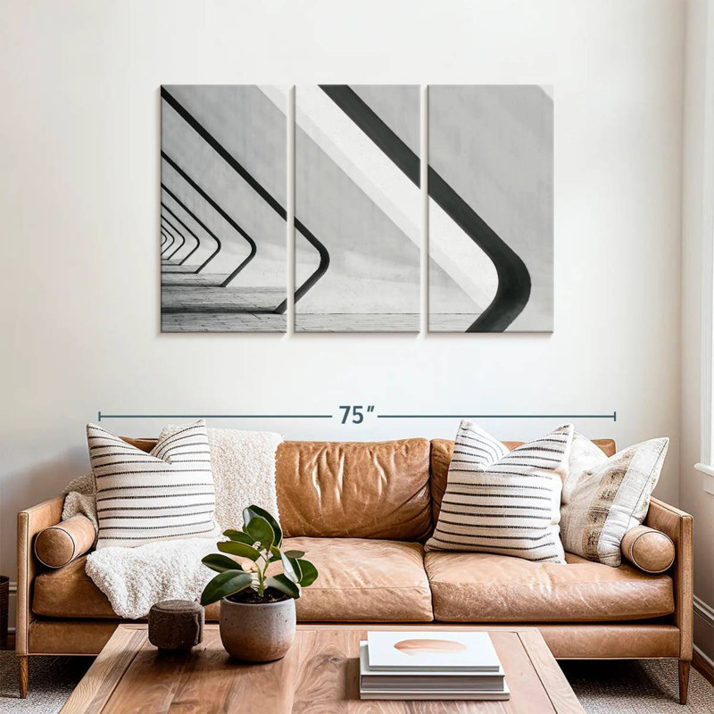 Lilie Modern Architectural Design, 36" H x 57" W