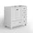 36" Single Sink Bathroom Vanity Base Only, Painted Surface, Soft-Close Doors-116272797