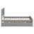 Platform Bed With Trundle-832392148