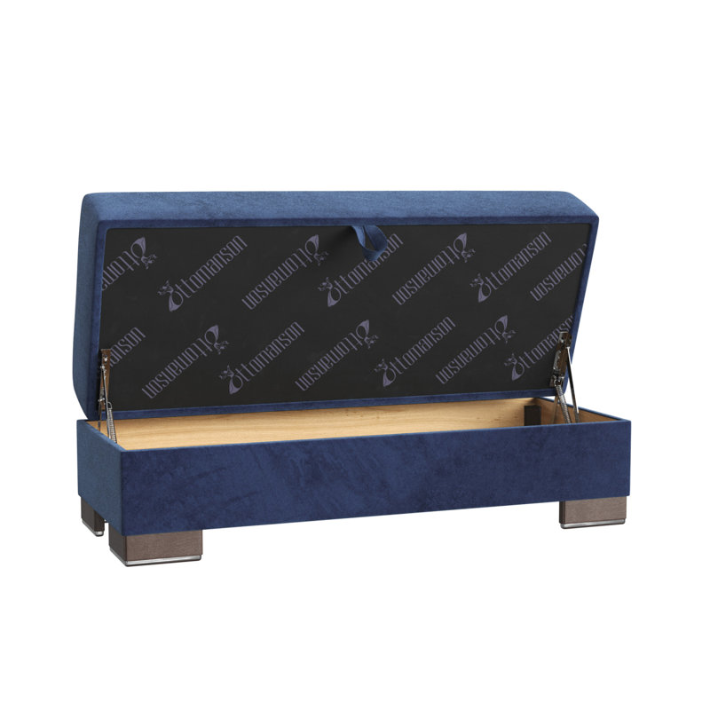Modern Ottoman Ottoman Living, Ottoman, Bleu très foncé