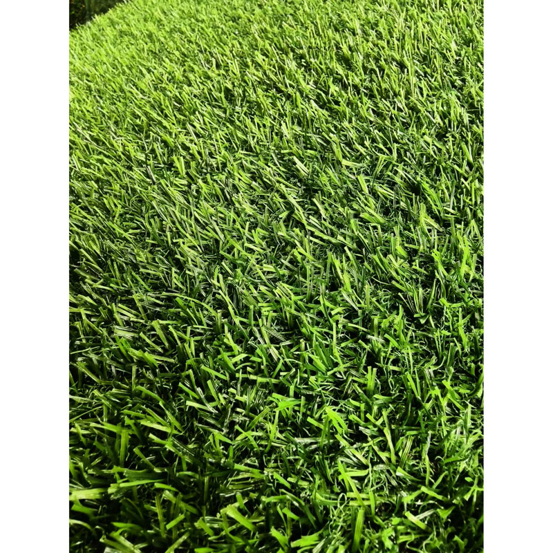 Gazon artificiel professionnel pour tapis de terrasse avec trous de drainage pour animaux 3 pi * 16 pi