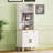 Farmhouse Storage Cabinet with Adjustable Shelves-957942558