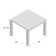 Farrah Extendable Square Outdoor Dining Table