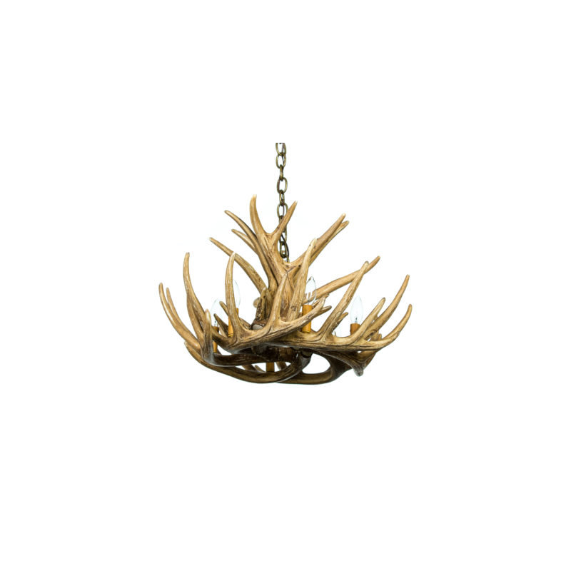 Lustre géométrique 8 lumières unique/à l’état Agnes, H 15 po x l 24 po x P 24 po