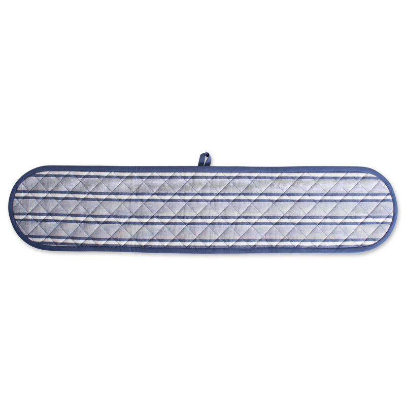 Gant de cuisine 1 pièce à motif artichaut Zimmerman, bleu