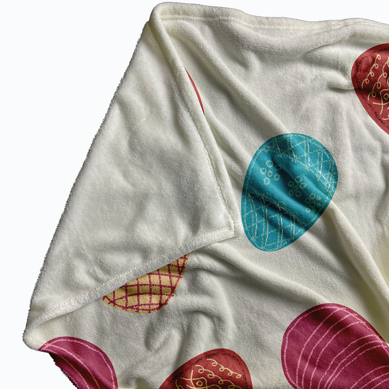 Bingen Throw Blanket, W127 x L152cm, White