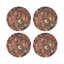 Mariposa Vegan Leather Round Pebble Placemat-50817659