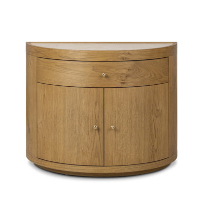 Burl Oak Nightstand