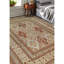 Tapis beige noué à la main de haute qualité