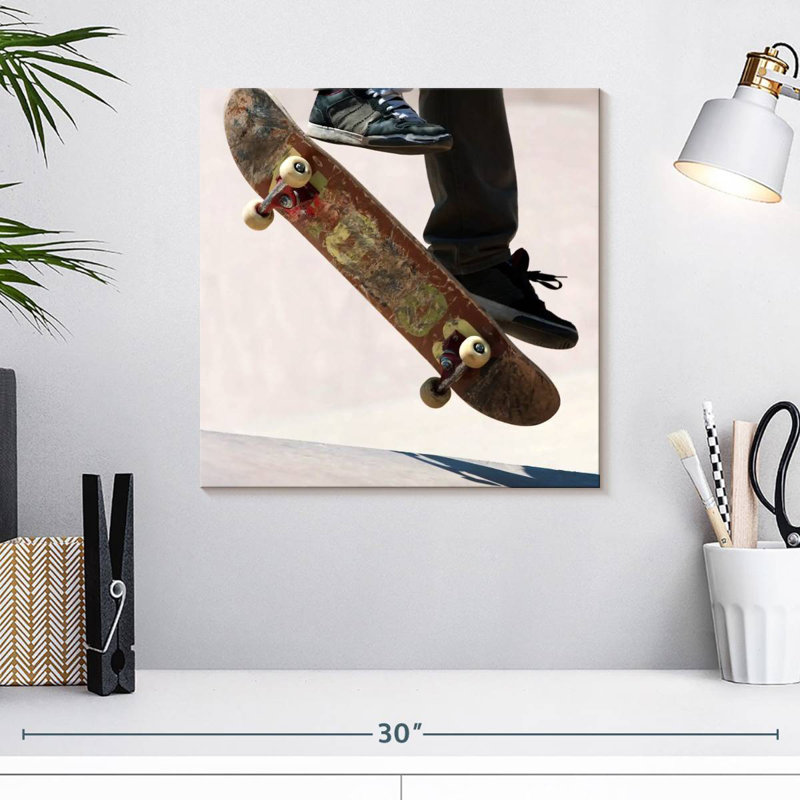 Planche à roulettes rétro Sireci, H 16 po x l 16 po