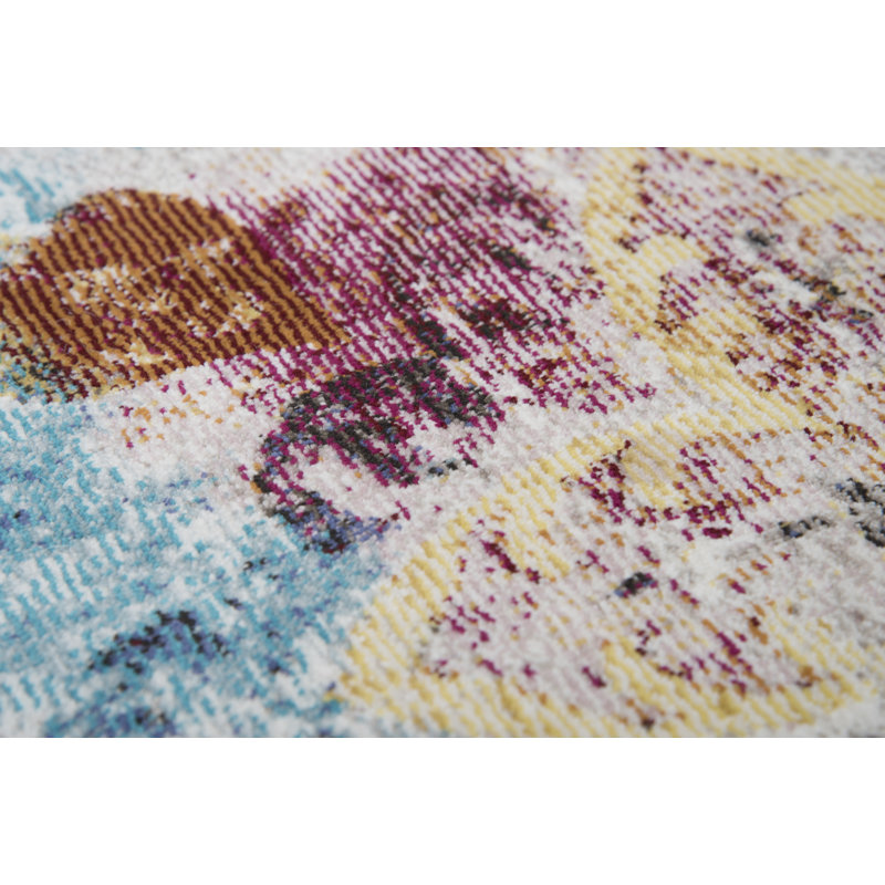 Elliot Oriental Indoor Rug, Rectangle 3'11" x 5'6"