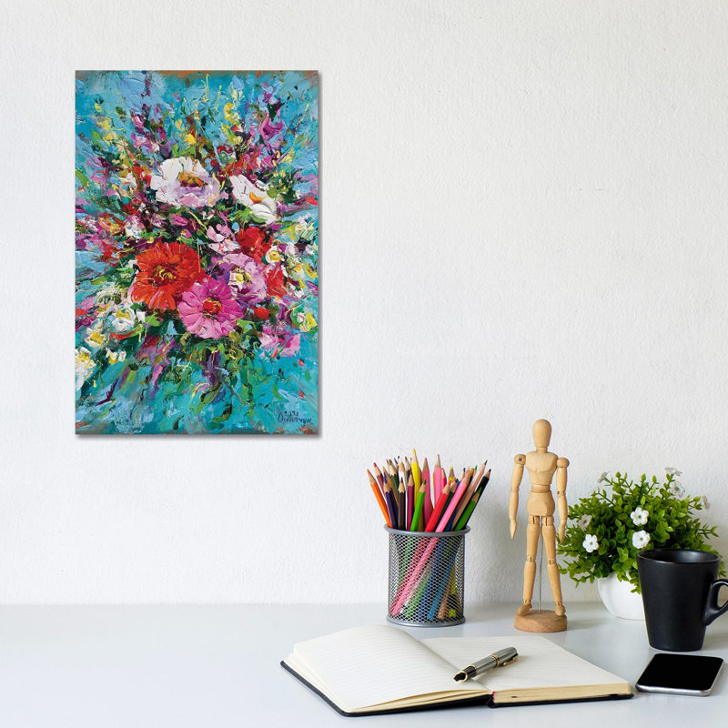Bouquet IV by Andrej Ostapchuk - Wrapped Canvas Print, 20.32 cm H x 30.48 cm W