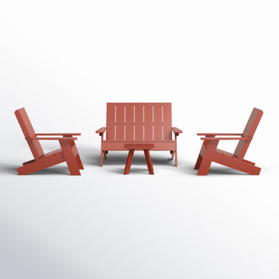 Byrnes 4 - Person Patio Conversation Set