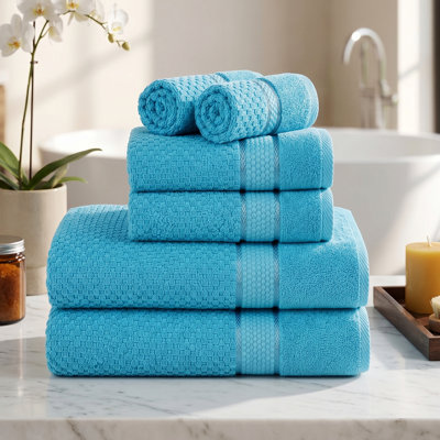 Collection de serviettes texturées 100% coton Mulaayam
