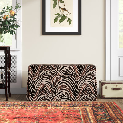 Chaplin Cotton Upholstered Storage Bench
