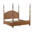 Lit plateforme à profil bas à quatre affiches en bois massif Woodside-1825263102-1825263103