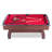 RACK Draco 7-Foot Tournament Billiard/Pool Table (Red)