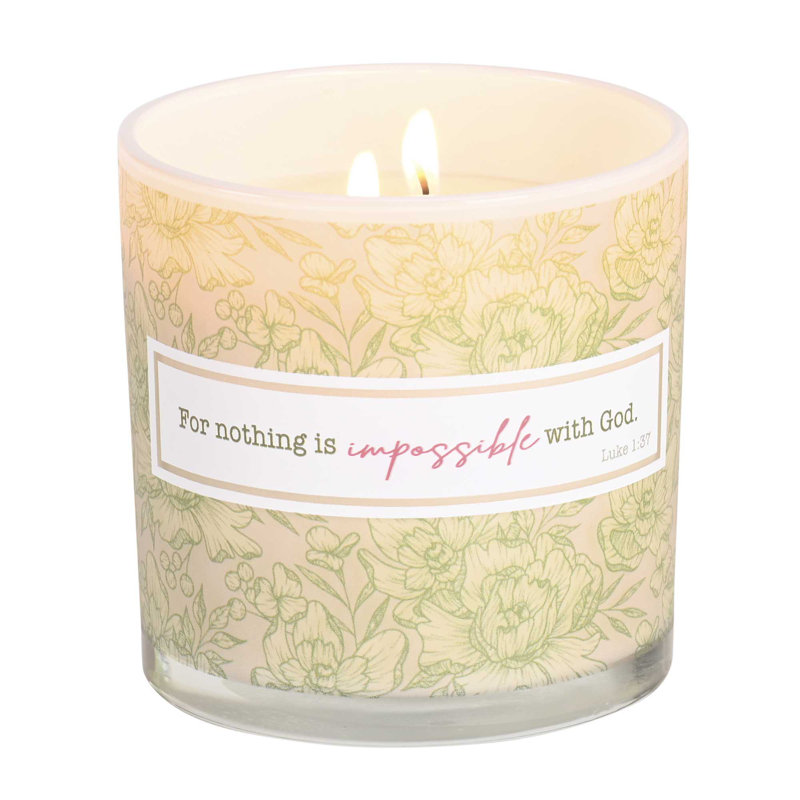 Soy Candle Rien n'est impossible 13 oz