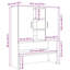 Engineered Wood Wall Bathroom Cabinet