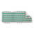 Green/Pink Striped Acrylic