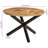 Millwood Pines Dining Table Diameter 43.3"X29.5" Solid Wood Rough Mango