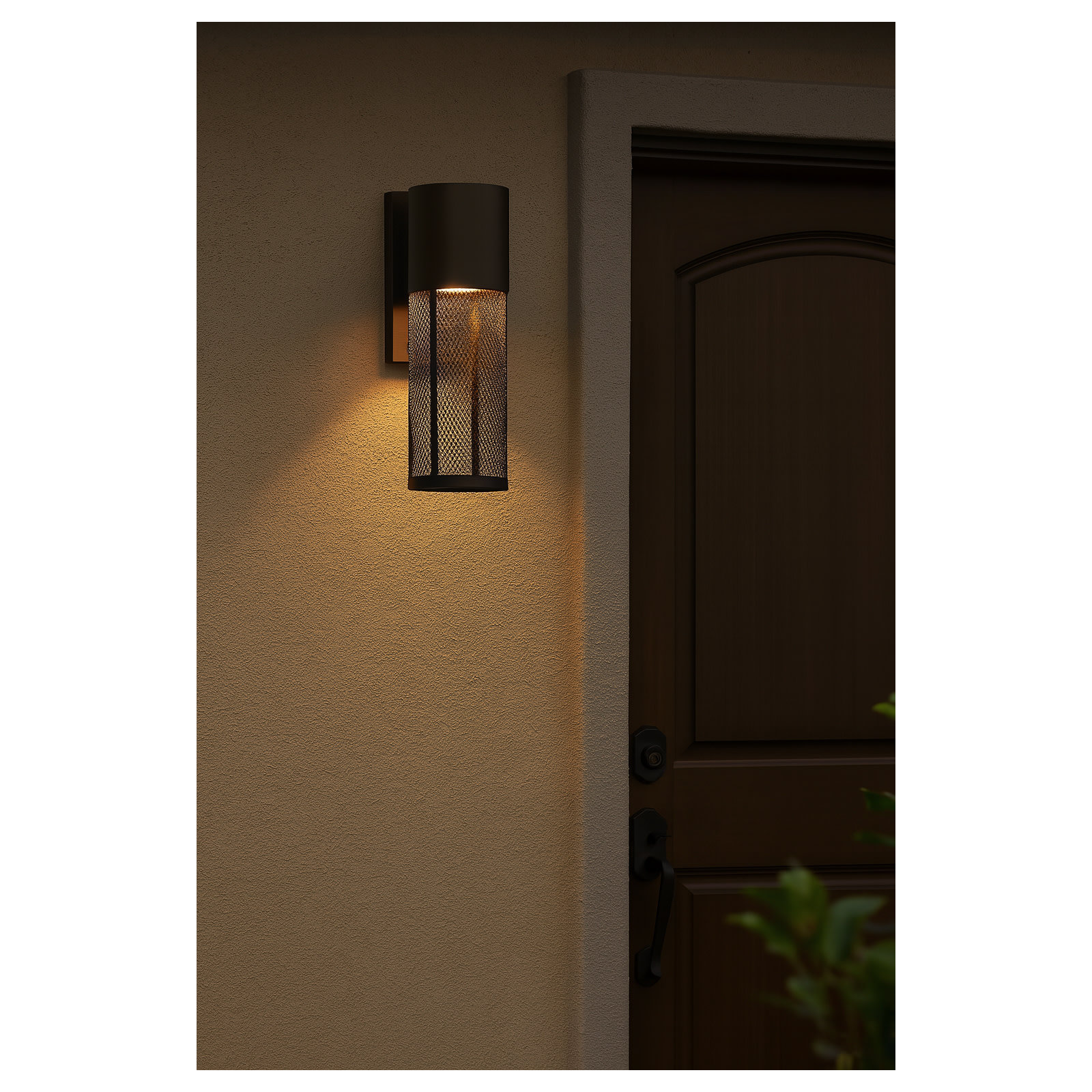 Derek Aluminum 15.5'' H X 5.3'' W Outdoor Wall Light, Incandescent