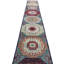 Tapis bleu marine noué à la main-121237962