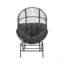 Fauteuil oscillant d'extérieur en osier Palos-484661225