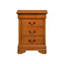 Table de chevet avec table de chevet 3 tiroirs Citronelle-41524245